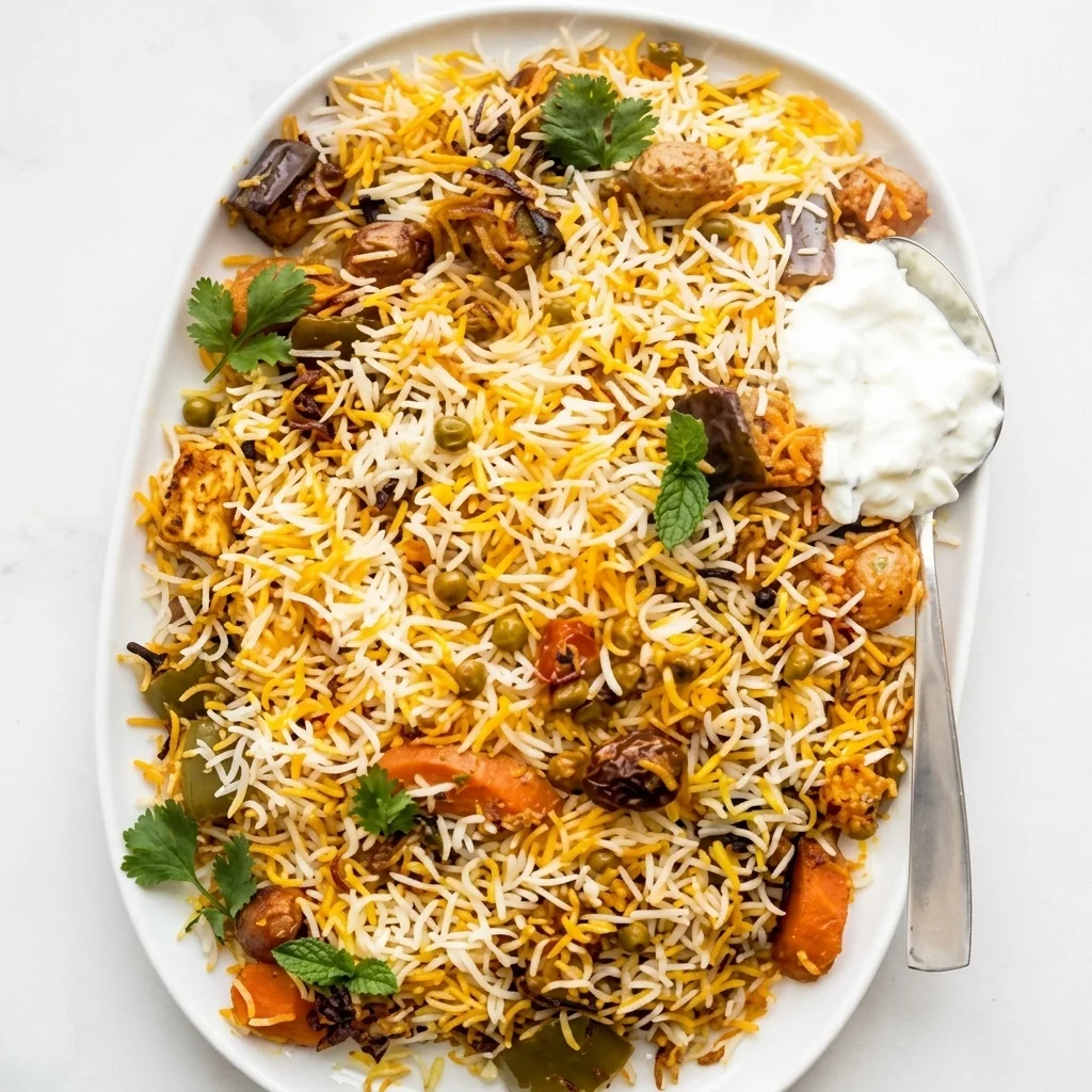 Biryani with saffron basmati rice, tender meat and crispy fried onions at Shehnai Indian restaurant, Hamilton